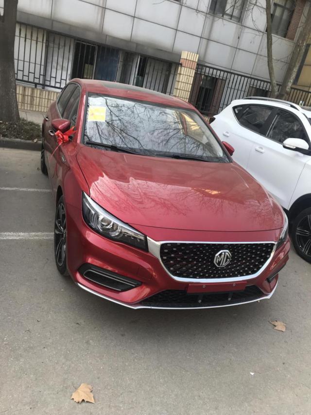 终偿所愿南京名爵6提车作业