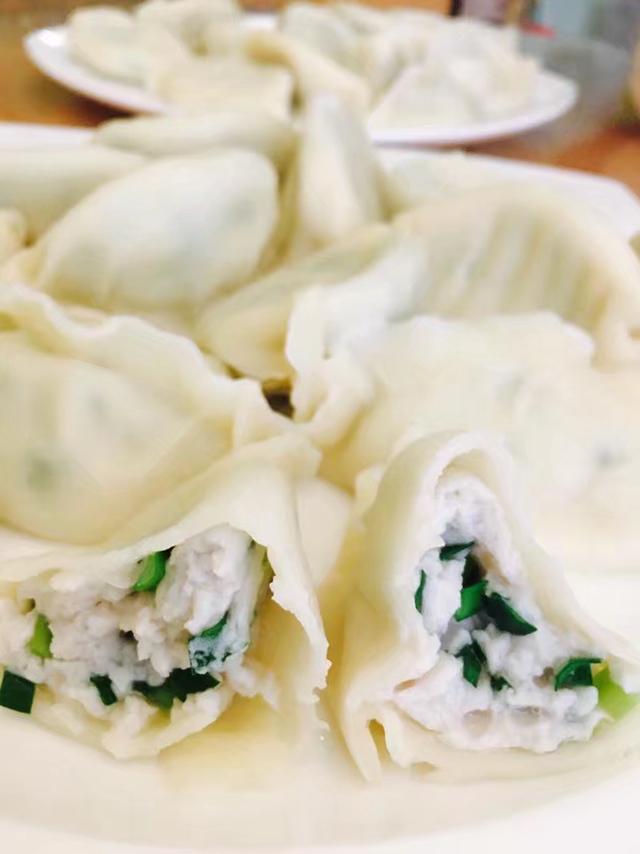 最正宗的皮儿薄馅儿大胶东鲅鱼水饺|饺子|鲅鱼|水饺_新浪新闻