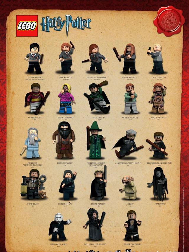 哈利波特作为乐高绝版系列,人仔套装面世前来回顾下当年的经典吧