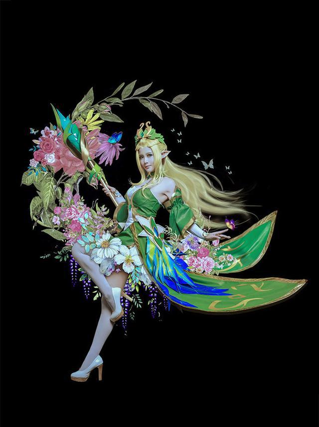 王者荣耀——精灵公主·王昭君|王者荣耀|王昭君|精灵公主_新浪新闻