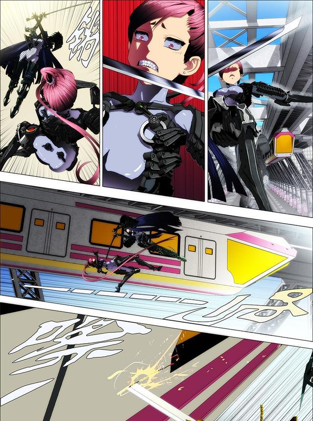铁姬钢兵第1画八头蟒