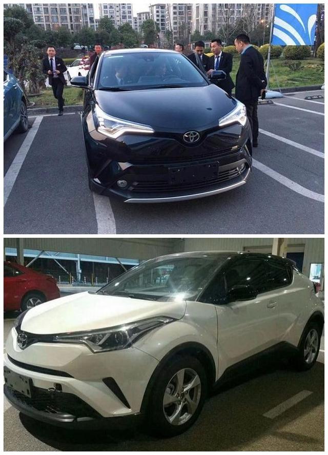 国产版丰田chr和奕泽实车同时亮相比缤智贵两万网友值