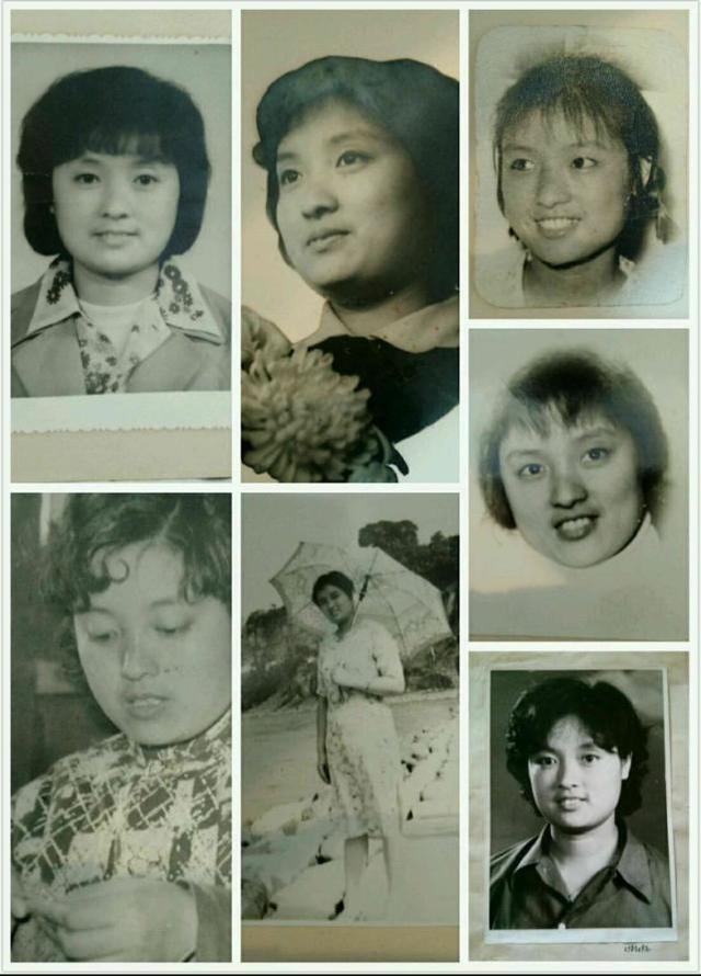 来,看看妈妈年轻时的模样