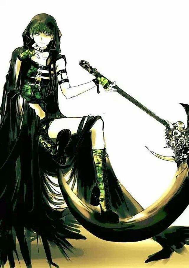 谁说镰刀不能做武器动漫中这些角色手持镰刀帅气又拉风