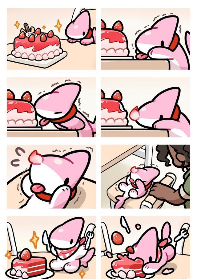 鲨鱼也能卖萌?韩国漫画师画出比狗狗还爱撒娇的小鲨鱼生活日常!