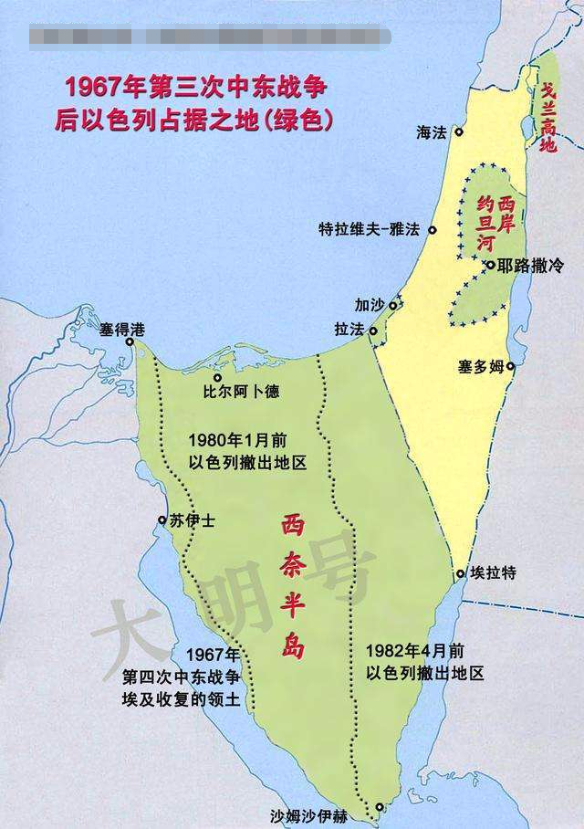比自己国土还大的西奈半岛如果爆发全面战争,以色列现役部队只有15万