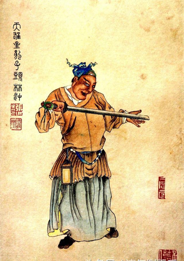 水浒人物画像全集之天罡三十六星值得永久珍藏