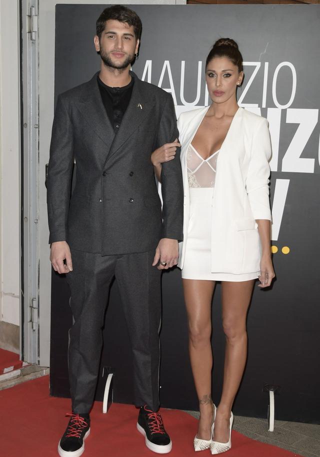 贝伦·罗德里格斯(Belen Rodriguez)在罗马参加