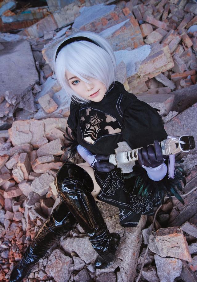 尼尔机械纪元cos来看小姐姐