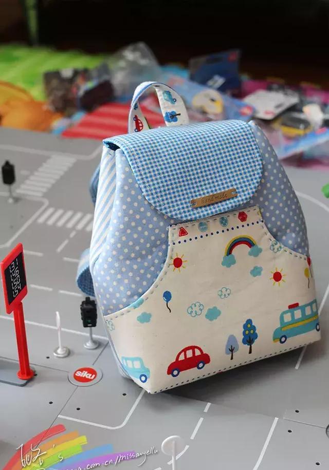 手工制作|既简单又可爱的小书包,快给自家的宝贝做一个吧