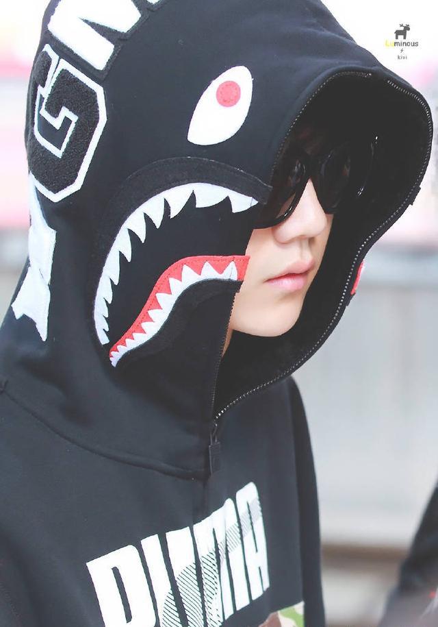 鹿晗戴墨镜合集,要不要这么帅?