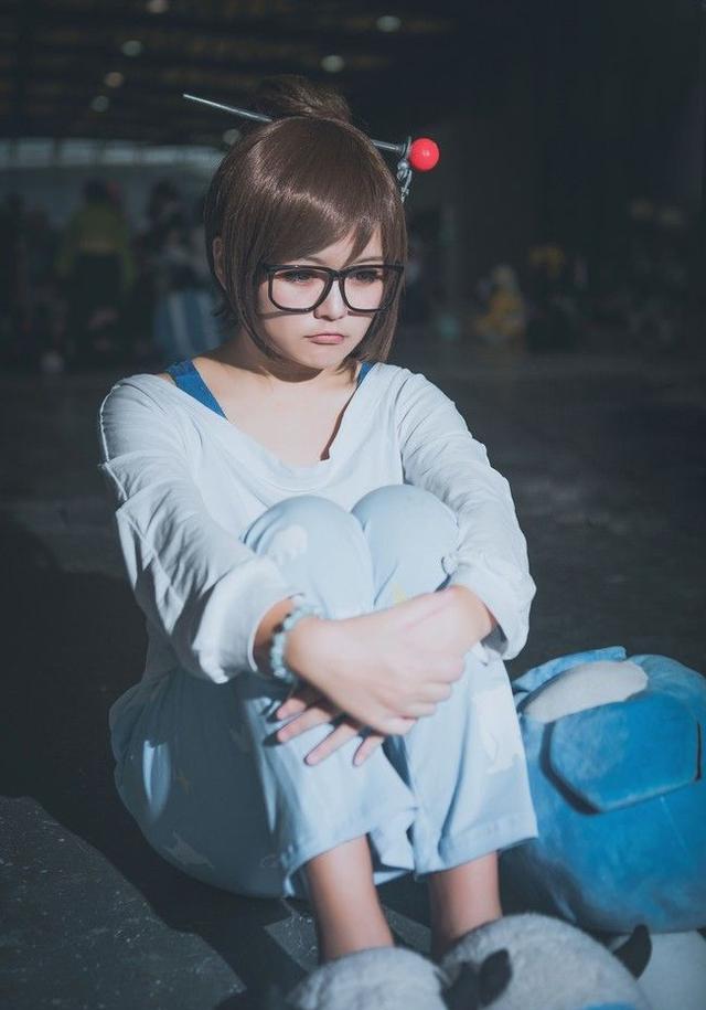 这一个守望先锋小美的cos我觉得很棒!