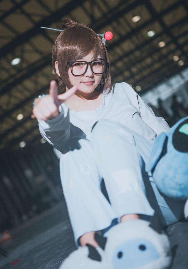 这一个守望先锋小美的cos我觉得很棒!