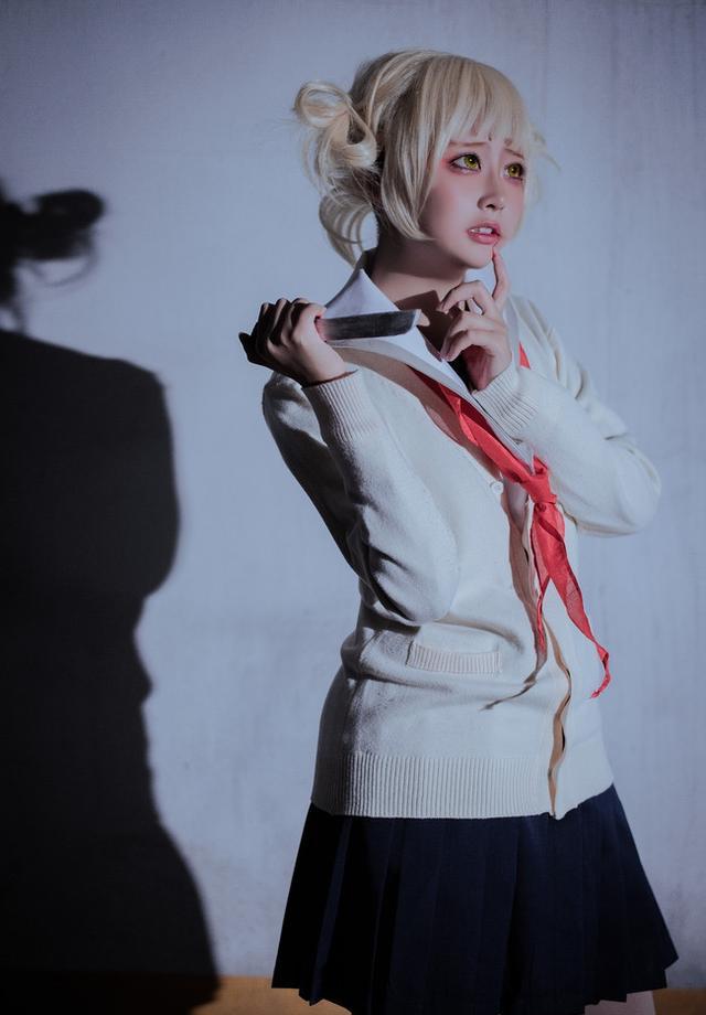 《我的英雄学院》渡我被身子,可爱的制服病娇美少女