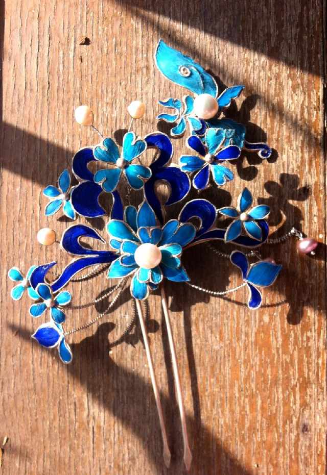 看完清代的这些点翠饰品,真心羡慕起了那时候的女人!