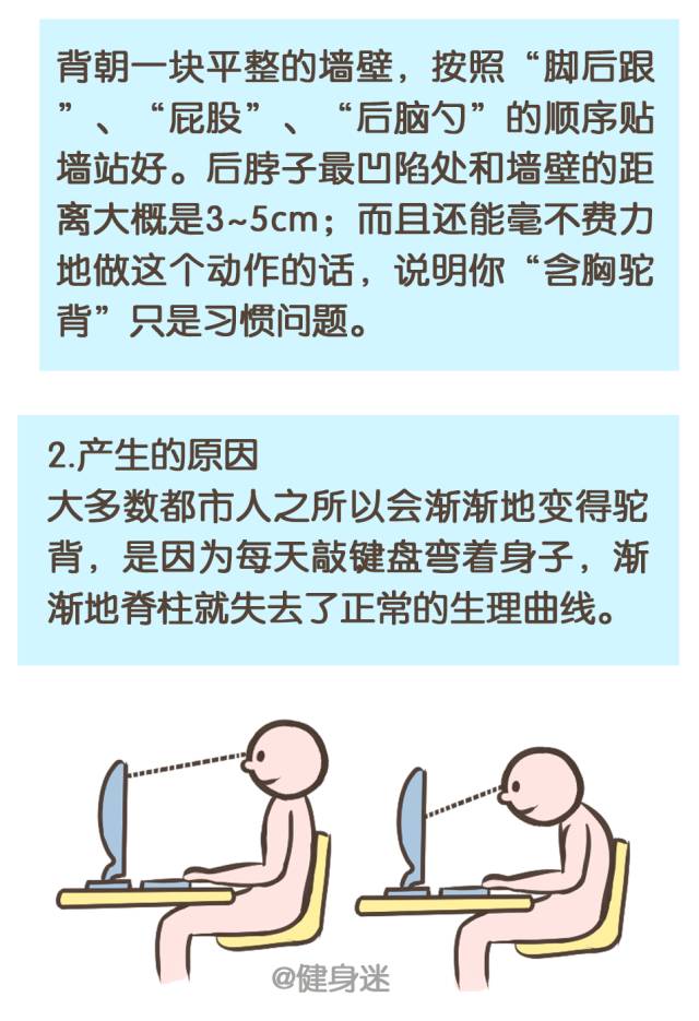 怎样纠正成年人驼背耸肩的体态