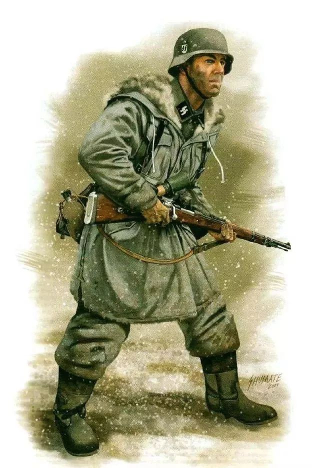 二战中的德军战斗力是佼佼者德军步兵班的编制和战力就明白了