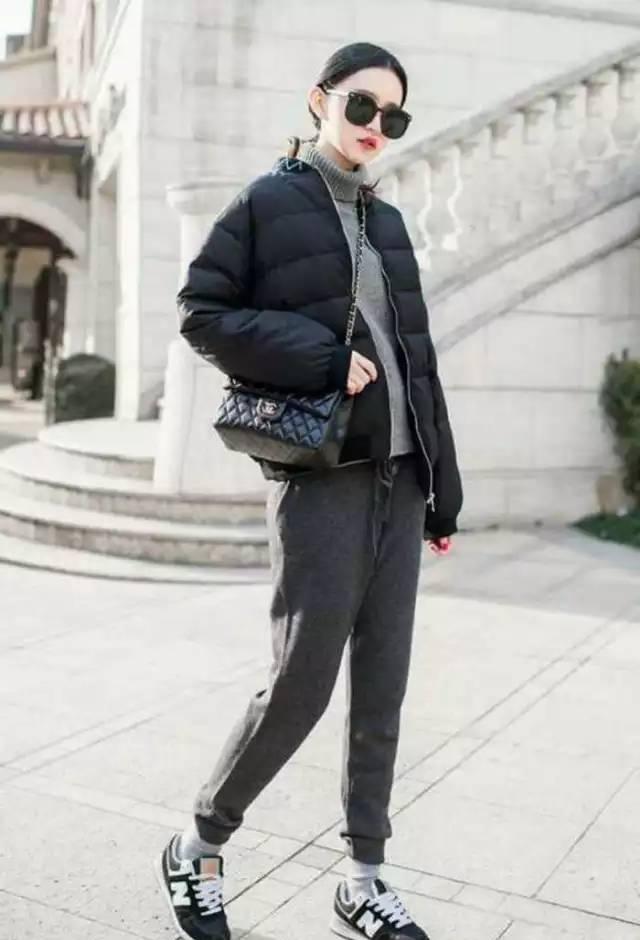秋装搭配课堂:秋天小腿粗的妹子穿什么裤子好看又显瘦?
