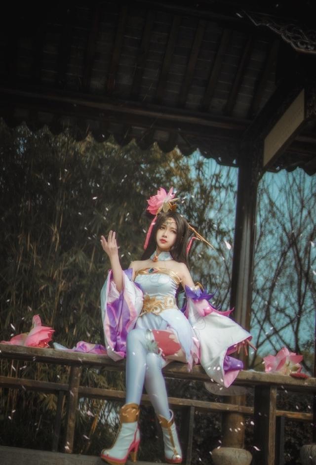 王者荣耀cos,拜倒在貂蝉的舞裙下吧!