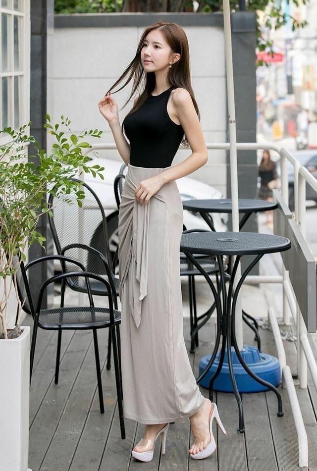 高挑美丽,柔美身姿,优雅气质美女|优雅|柔美|美丽_新浪新闻