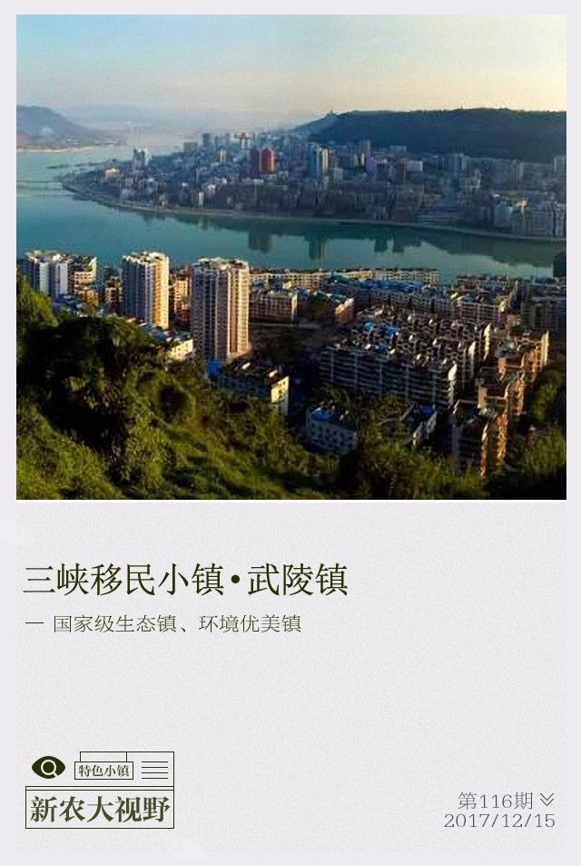 中国特色小镇系列报道(116)三峡移民小镇 · 武陵镇