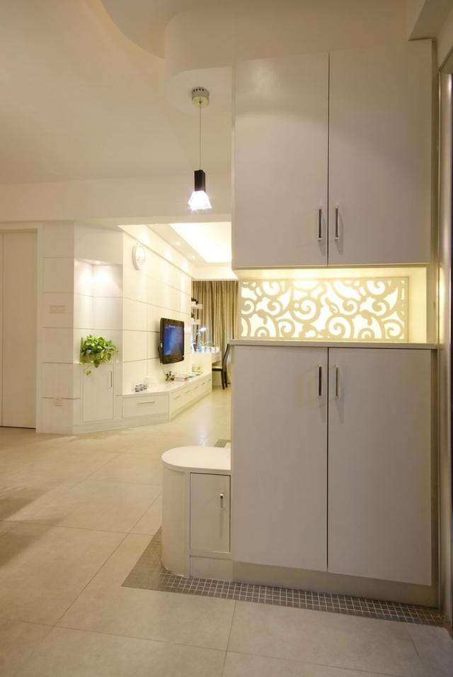 进门玄关隔断鞋柜设计注意事项!