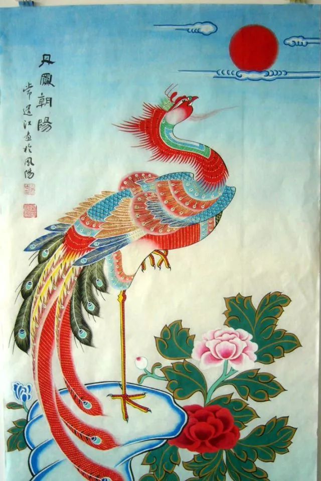 凤阳,这是什么画?凤画.