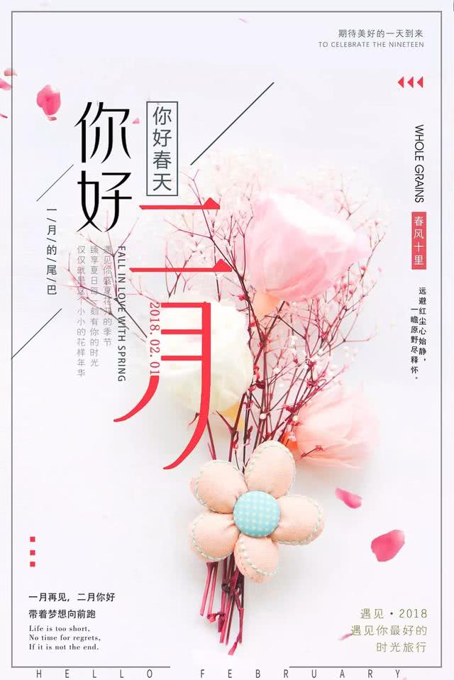 2月早安励志图片句子你根本就不懂选择因为你从未专注