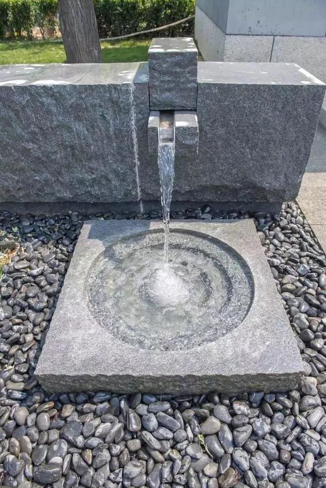 水景中的出水口设计,完美创意