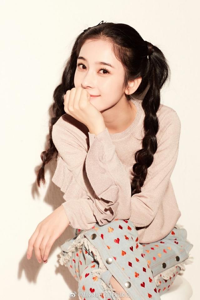 赵韩樱子化淡妆原来这么美,清纯可爱甜美动人,颜值太高成女神!