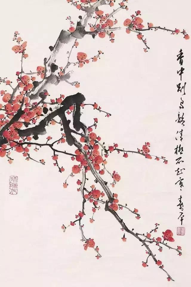 10位顶级名家画的梅花,不看太亏啦!