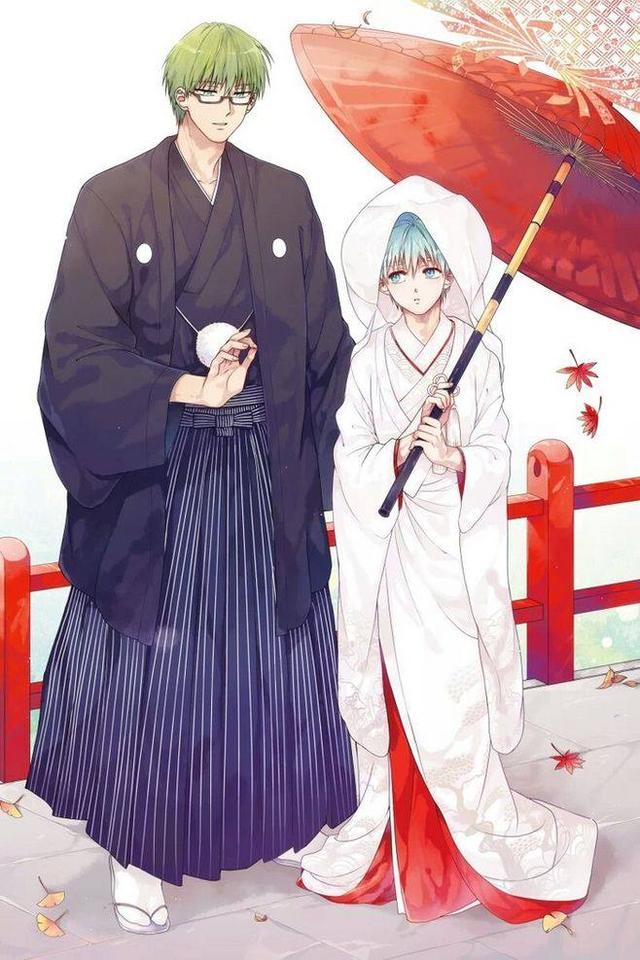 动漫男男结婚秀恩爱,白无垢婚纱照惊爆眼球,这才是真爱