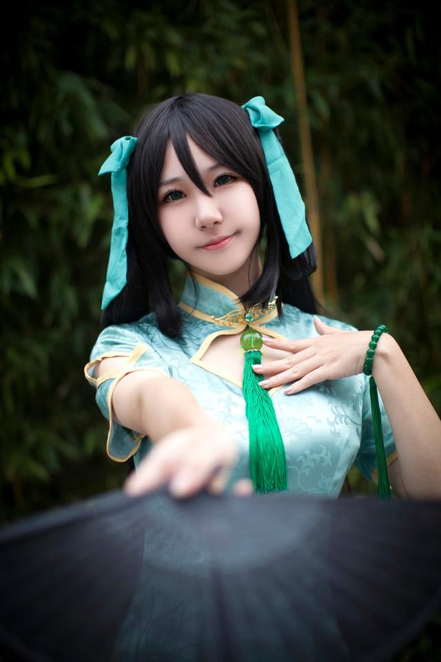 cos正片孙尚香同人旗袍