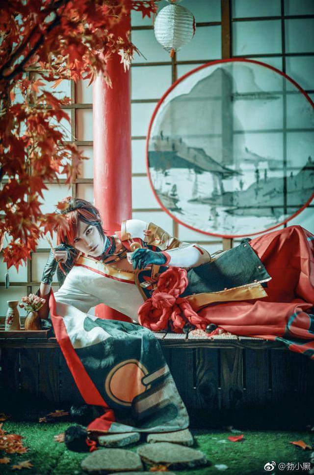 好撩的小哥哥!《阴阳师》源博雅×大天狗的cosplay欣赏!