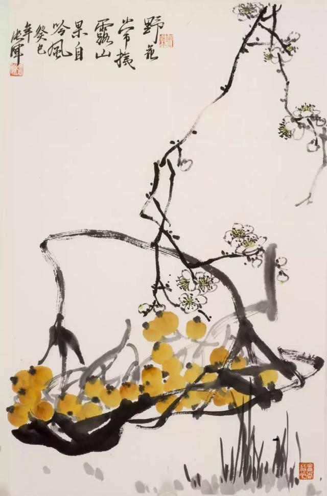 张晖将当下写意花鸟画推到一个拐点,他的写意花鸟画成为当下文人花鸟