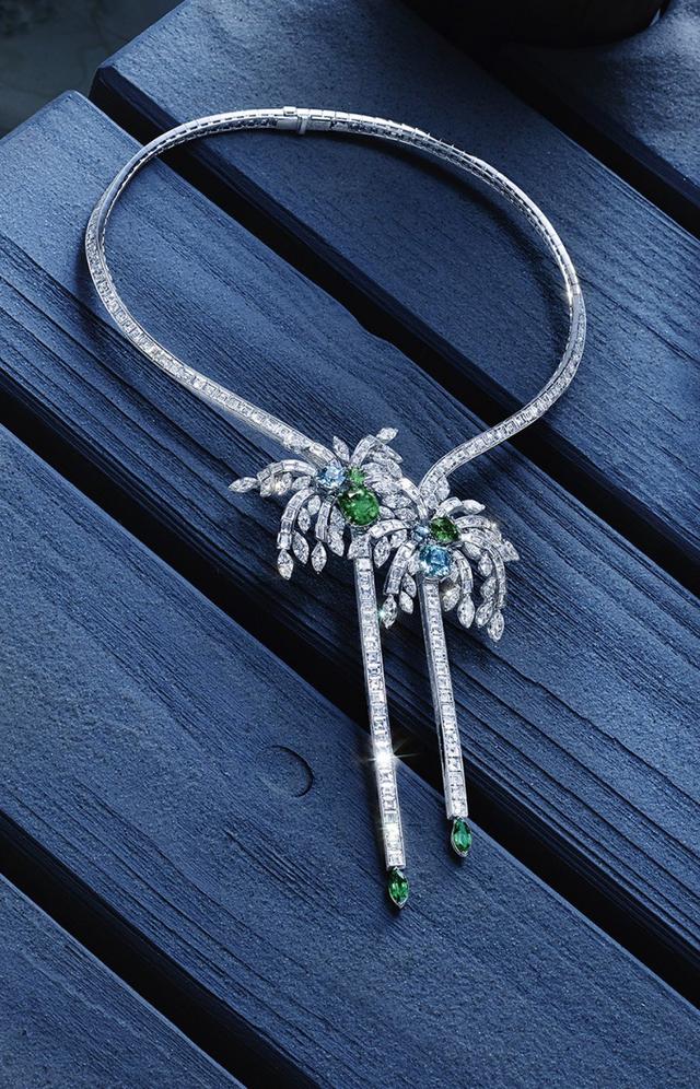 蓝色大海淬炼顶级珠宝——伯爵地中海花园系列