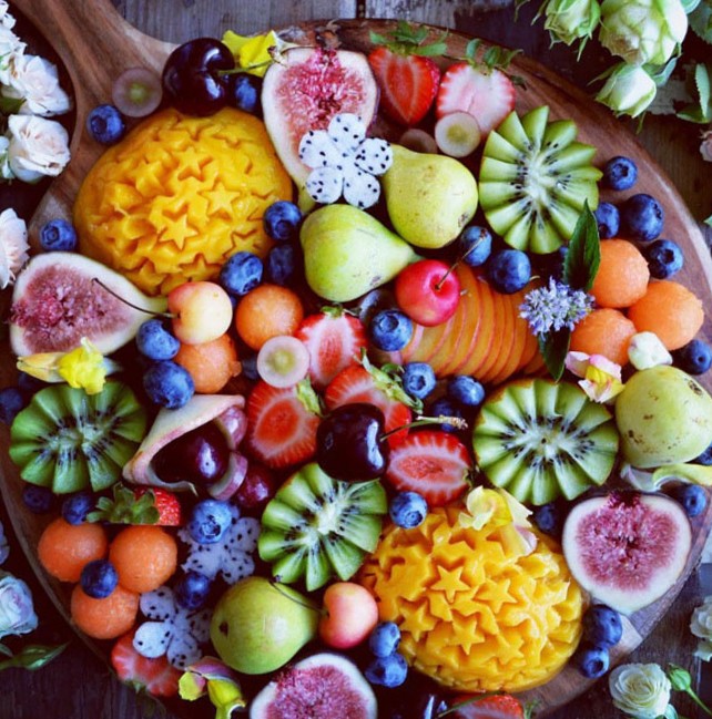 给你准备这样的水果大餐,你可以坚持几天不吃肉?