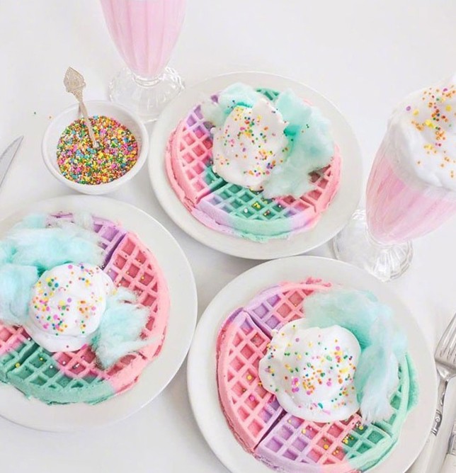 超梦幻的棉花糖甜品,管住你的少女心哈!