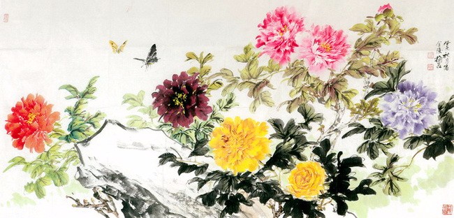 牡丹真国色花香富贵年国画牡丹群芳谱