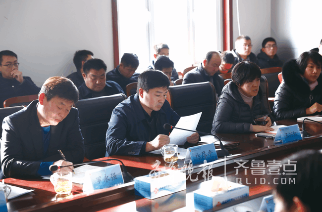 会上,莒县城投公司党委委员,总经理王兴红对公司2017年度的工程建设