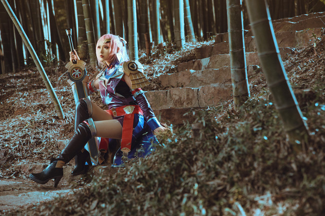 王者荣耀cosplay,长城守备军在此集结!花木兰好评!