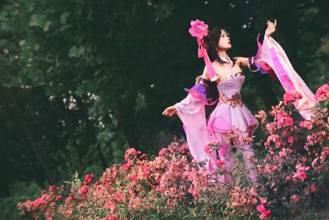 王者荣耀当露娜遇见貂蝉看看究竟谁是王者中的一姐