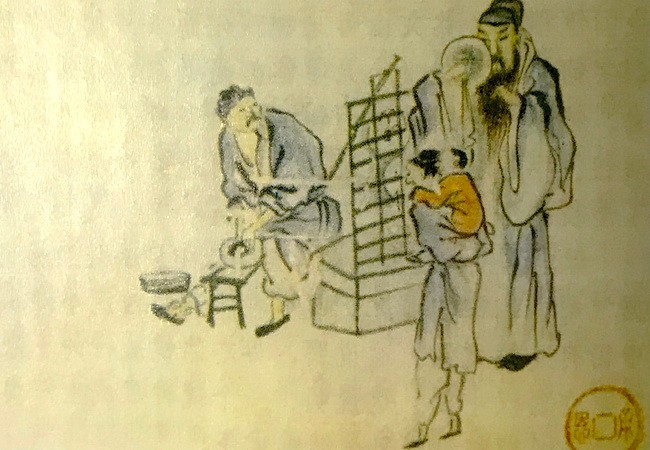 古代磨镜:为铜镜上光,与制镜开光处理镜面是两回事|铜镜|上光|镜业_新浪新闻