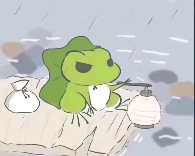 旅行青蛙小呱这么懂事作为麻麻巴巴你忍心很久没有去看他