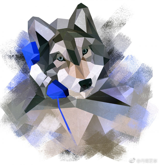 色块动物肖像 | cyril rolando