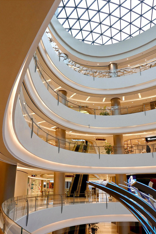 上海合生汇商业广场照明设计:让商场充满多样视觉性!