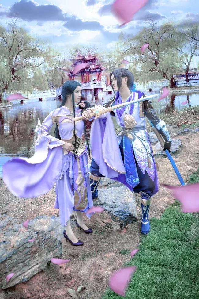 王者荣耀紫霞仙子&至尊宝cos, 每个人的心里都有一团火!