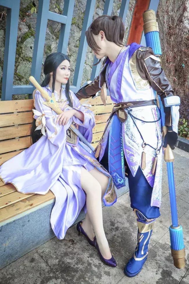 王者荣耀紫霞仙子&至尊宝cos, 每个人的心里都有一团火!