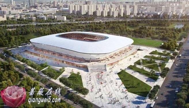 上海上港的新球场很欧范儿!