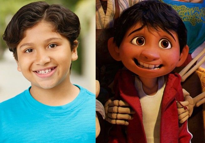 那么,《寻梦环游记》的人物是否也参考了他们的配音演员呢?